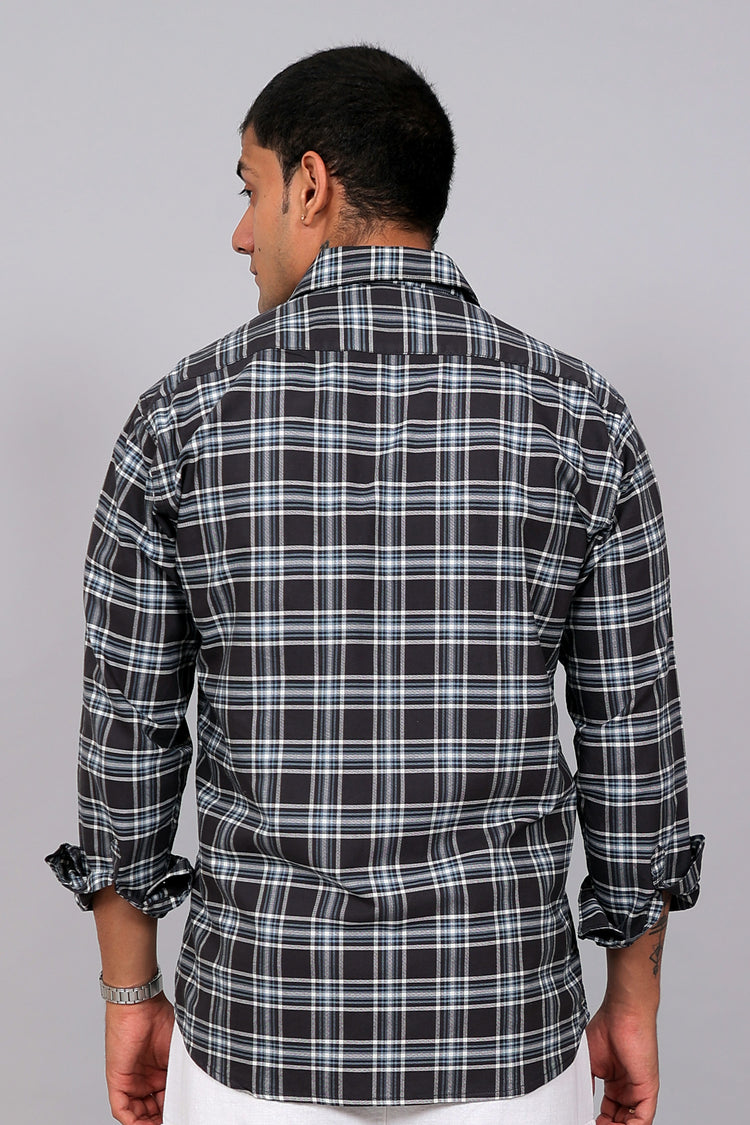 Bluebird Men’s OLIVE Checked Shirt