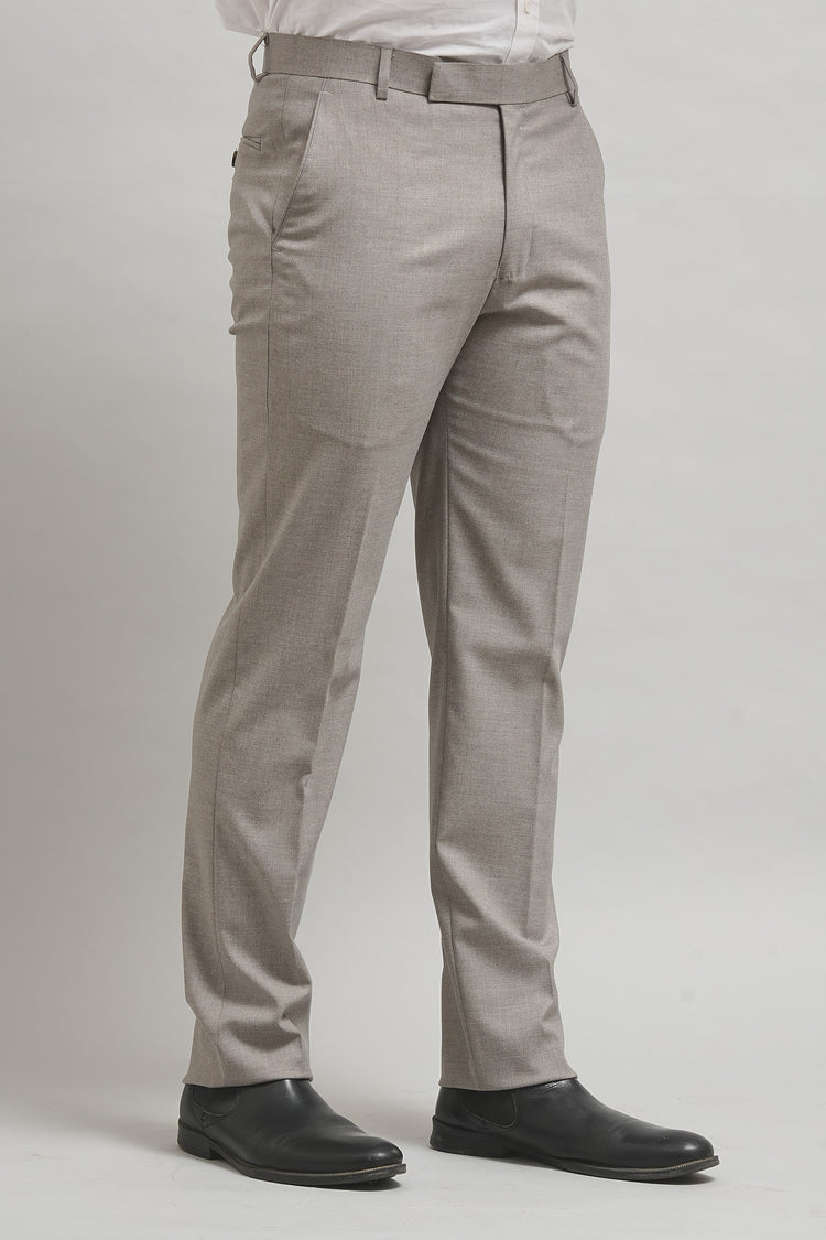 Bluebird Men's Stone Grey Lycra Trouser