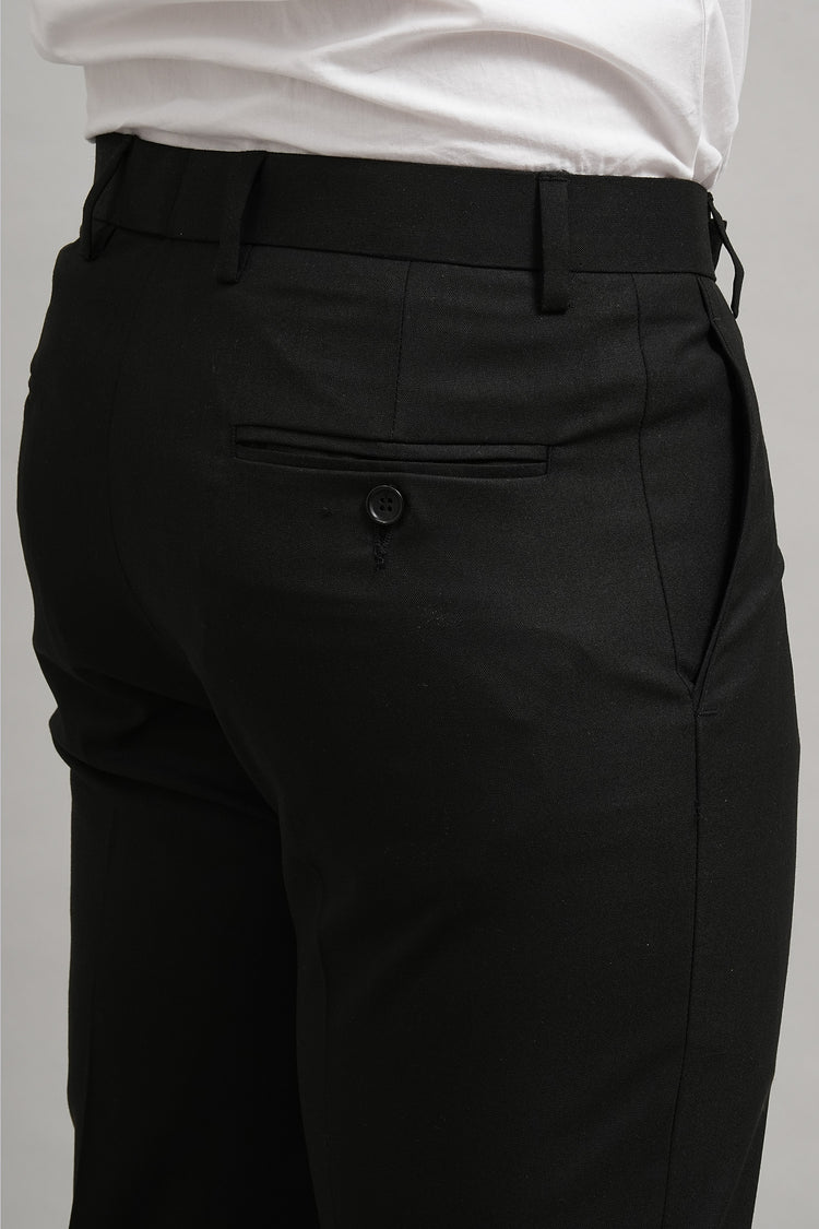 Bluebird Men's Black Lycra Trouser
