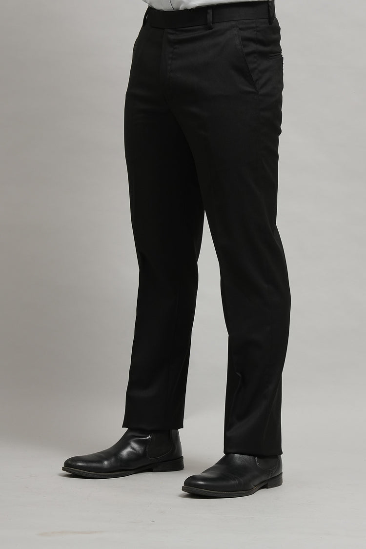 Bluebird Men's Black Street Lycra Trouser