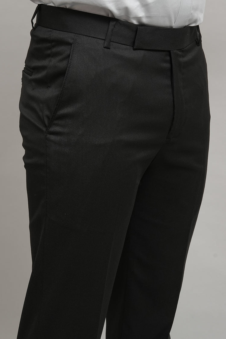 Bluebird Men's Black Street Lycra Trouser