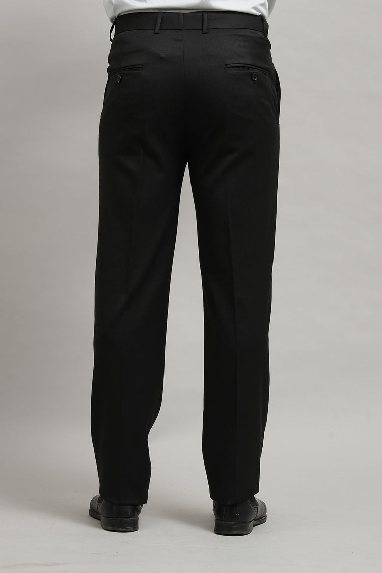 Bluebird Men's Black Street Lycra Trouser