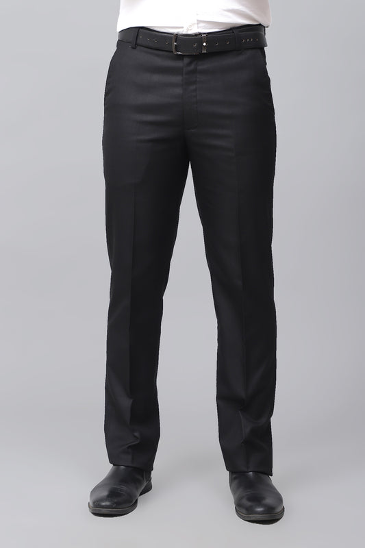 Bluebird Men's Classic Black Power Formal Trousers