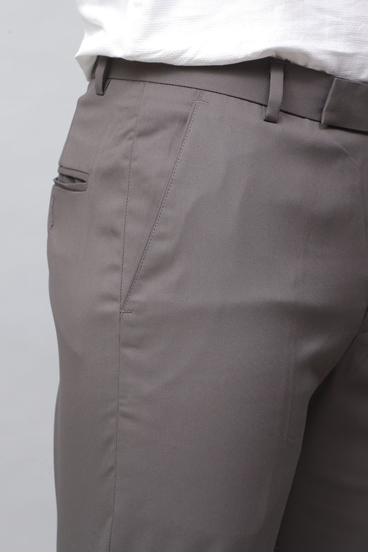 Bluebird Men's Elite Dark Truffle Formal Trousers