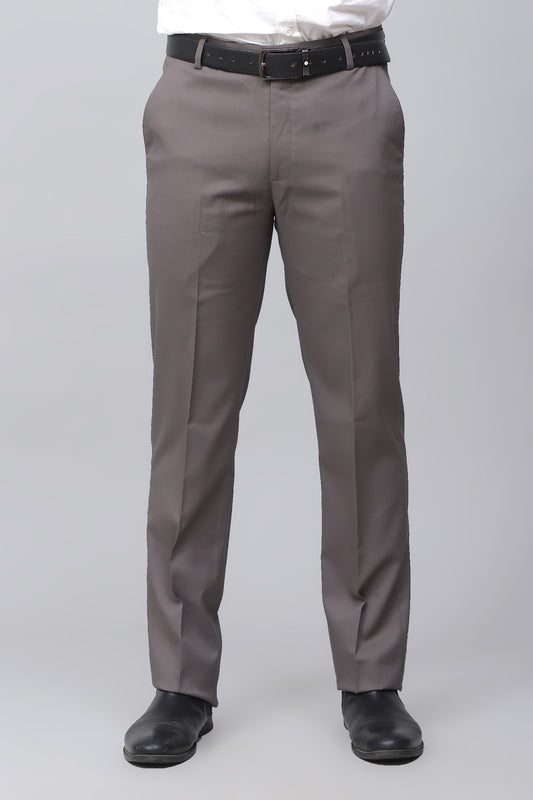 Bluebird Men's Elite Dark Truffle Formal Trousers