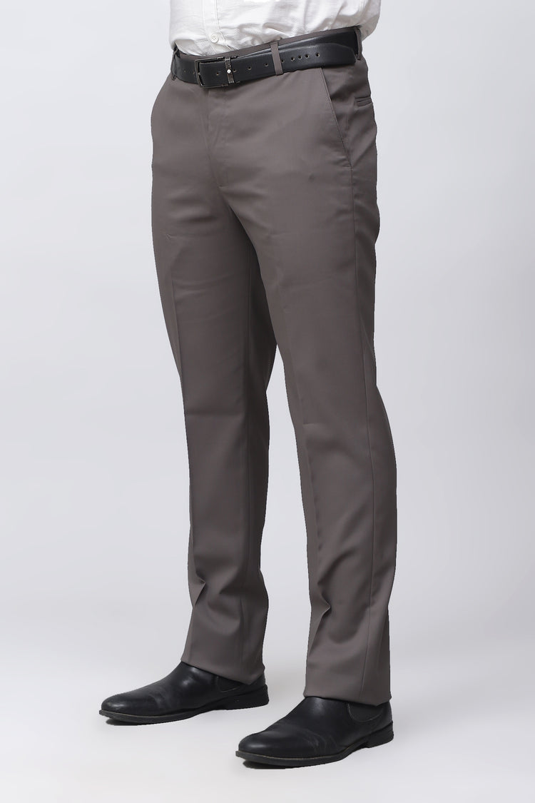 Bluebird Men's Elite Dark Truffle Formal Trousers