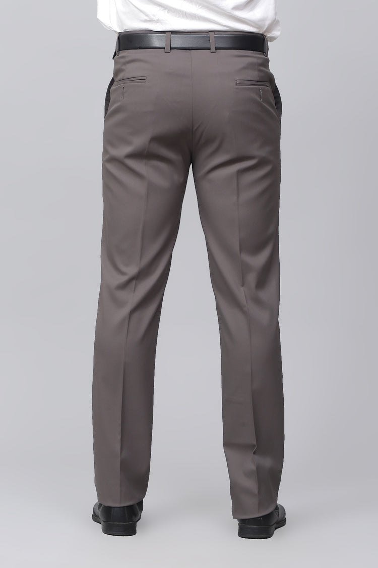 Bluebird Men's Elite Dark Truffle Formal Trousers