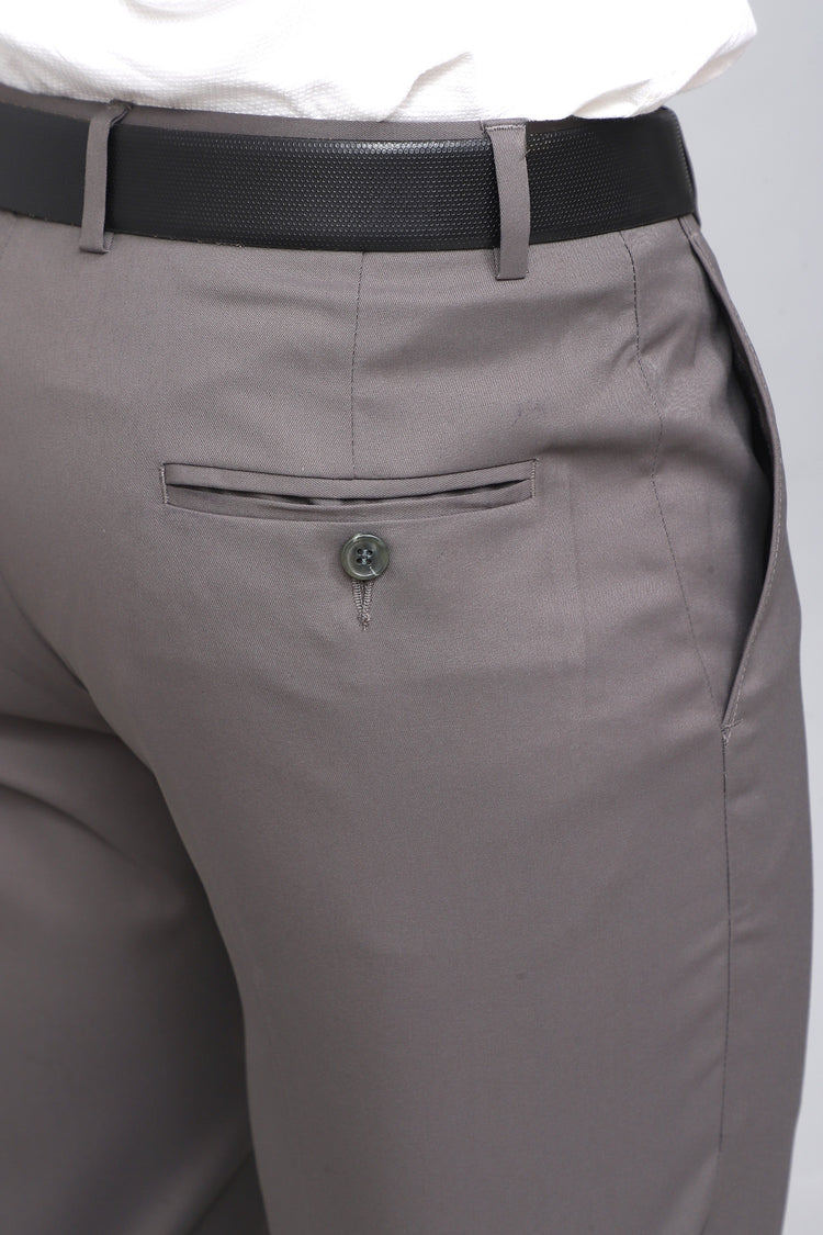 Bluebird Men's Elite Dark Truffle Formal Trousers