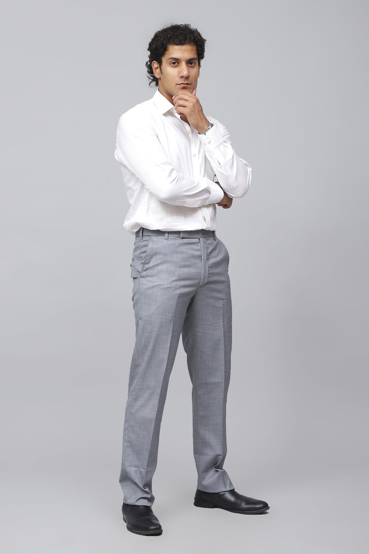 Bluebird Men's Polished Light Falls Stretch Band Trousers