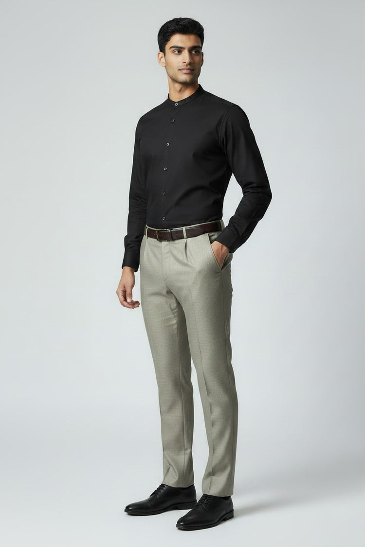 Bluebird Men's Ash Grey Trouser