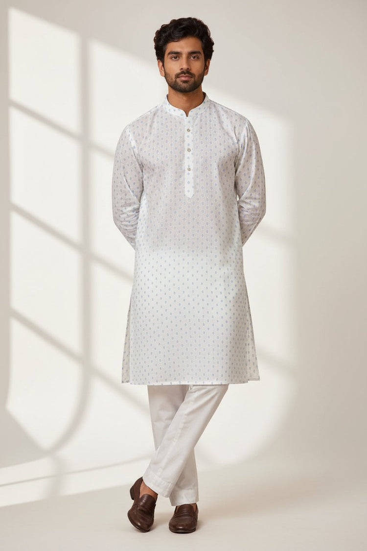Cotton Men's Kurta Pajama Set