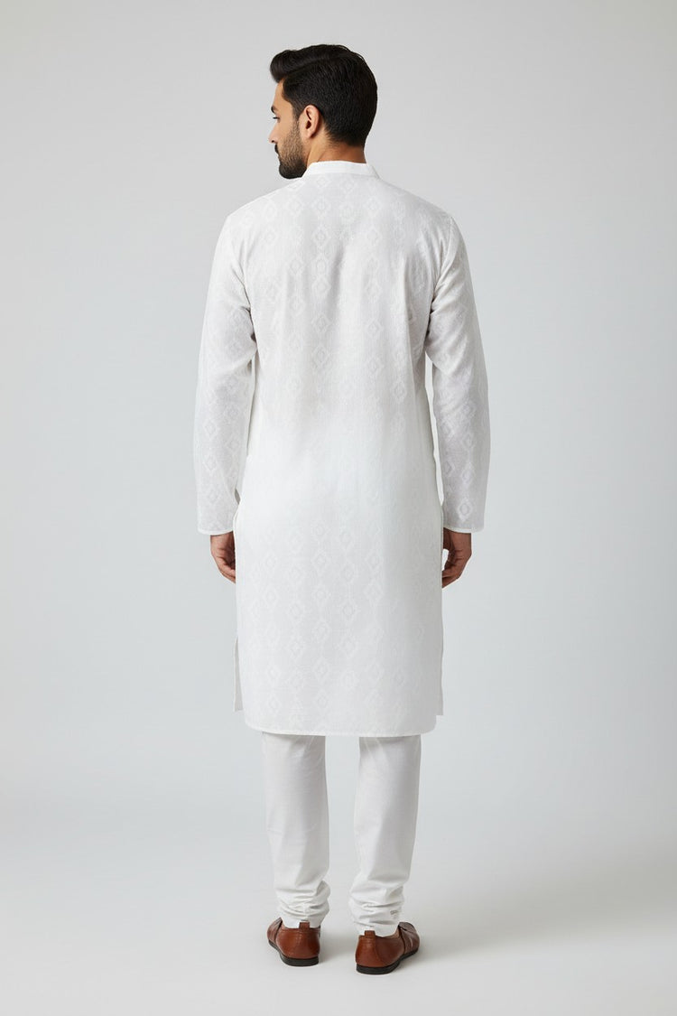 Cotton Men's Kurta Pajama Set