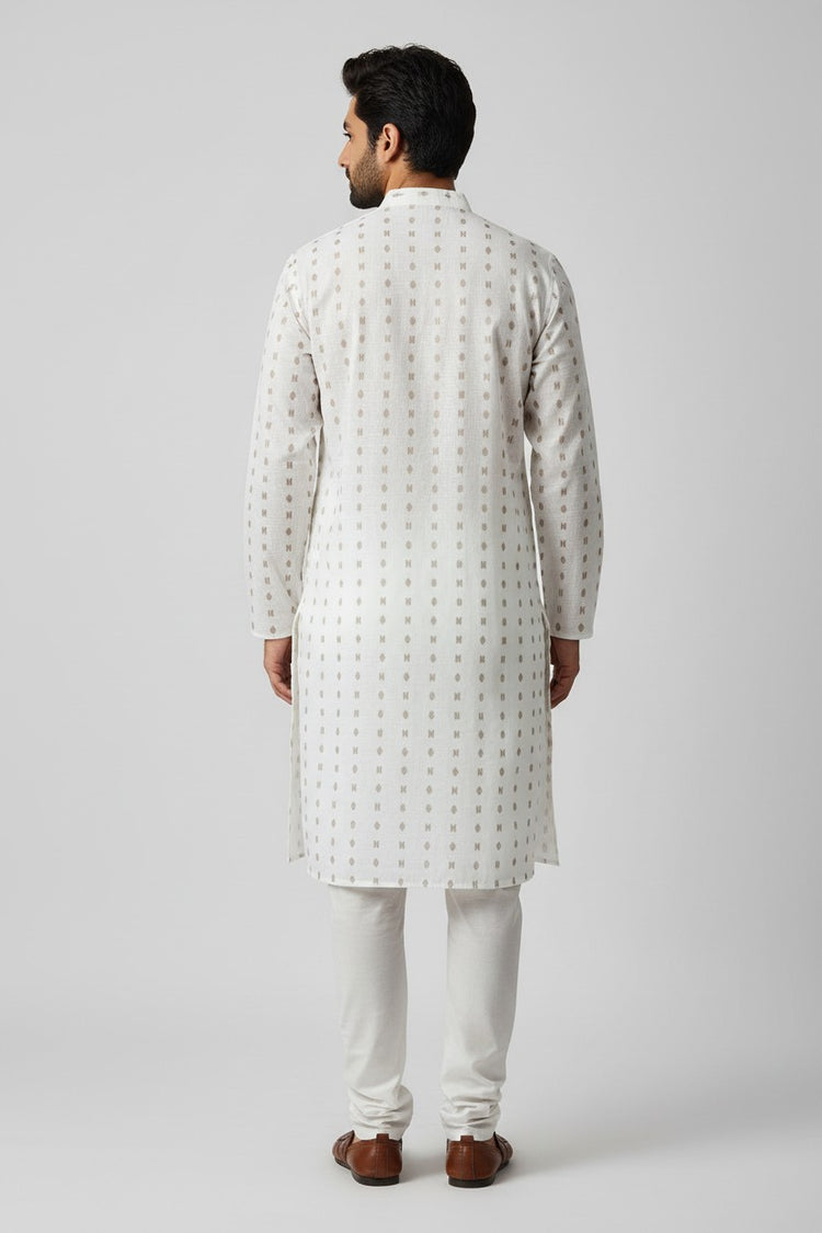 Cotton Men's Kurta Pajama Set