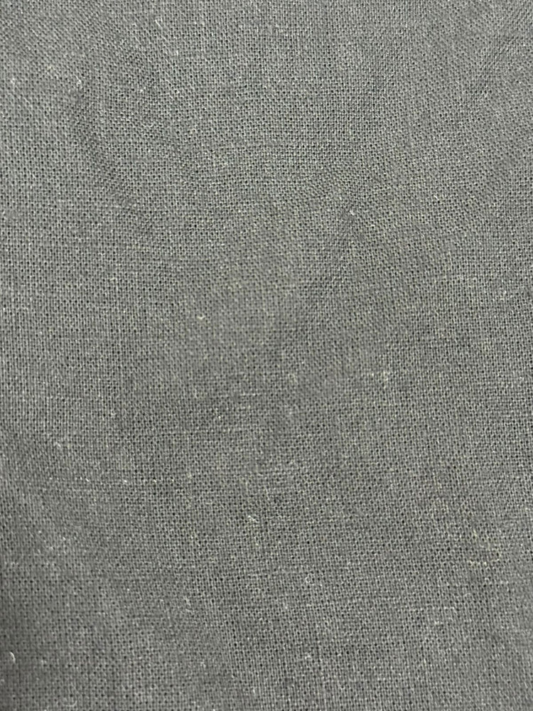 Bluebird Men's Black Linen Tencil Shirt
