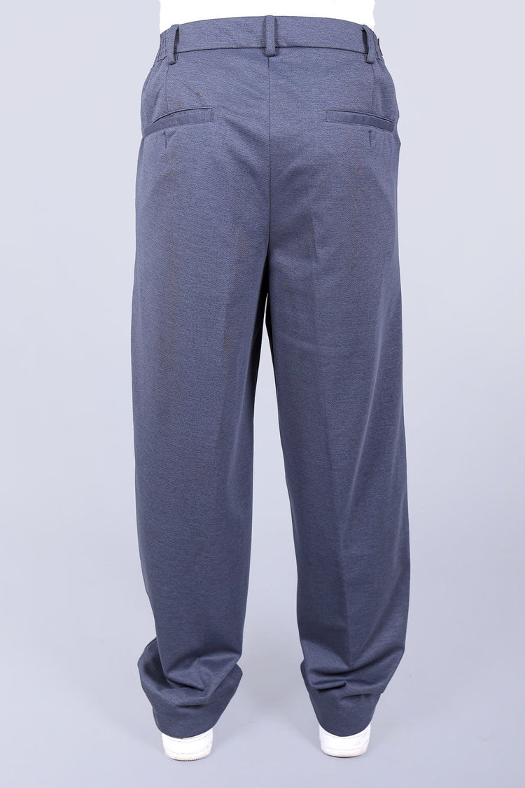 bluebird korean pleated pant grey color - Veshbhoshaa