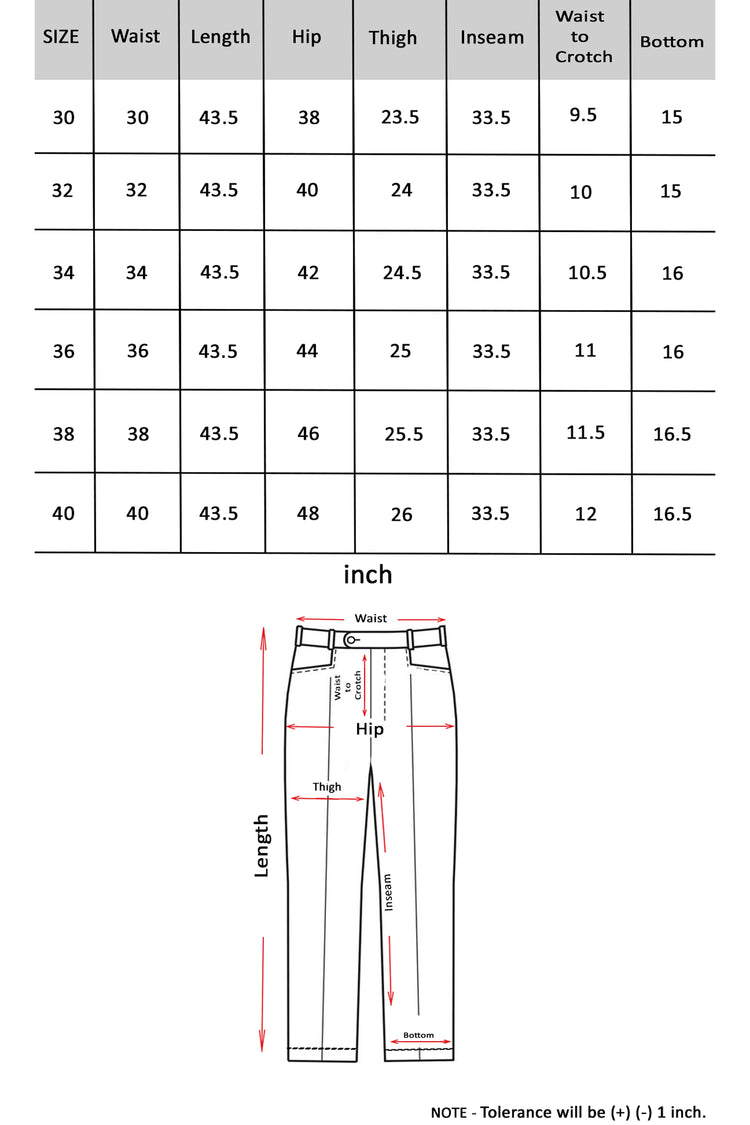 BLUEBIRD MEN'S DARK COFFEE FORMAL TROUSERS