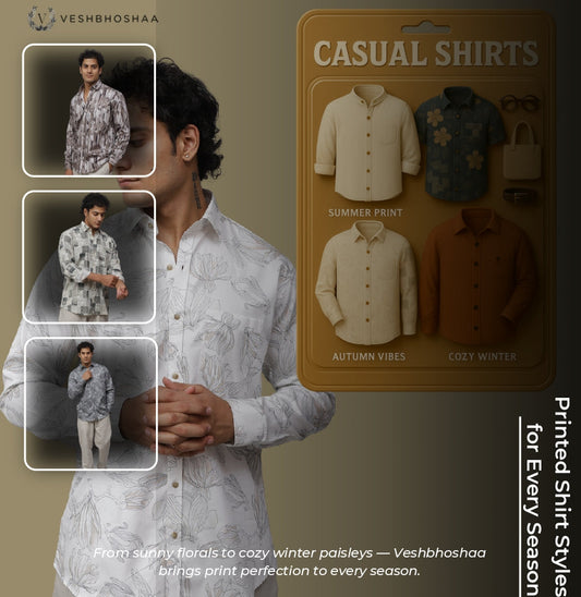 Best Printed Shirt Styles for Every Season: Summer to Winter Looks