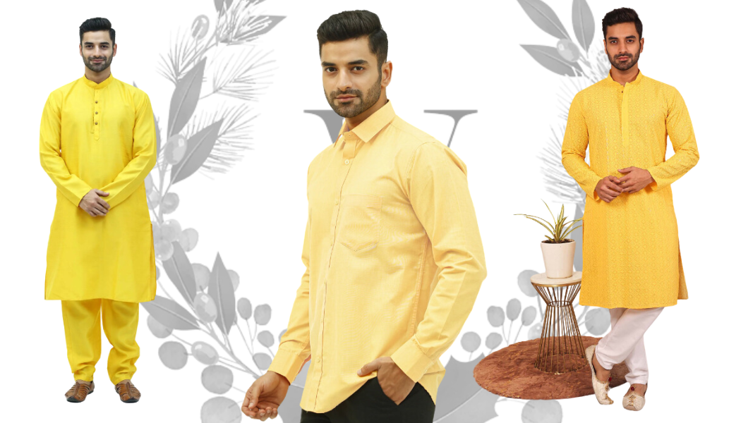 What to wear on Basant Panchami ? Clothing and color options for men.