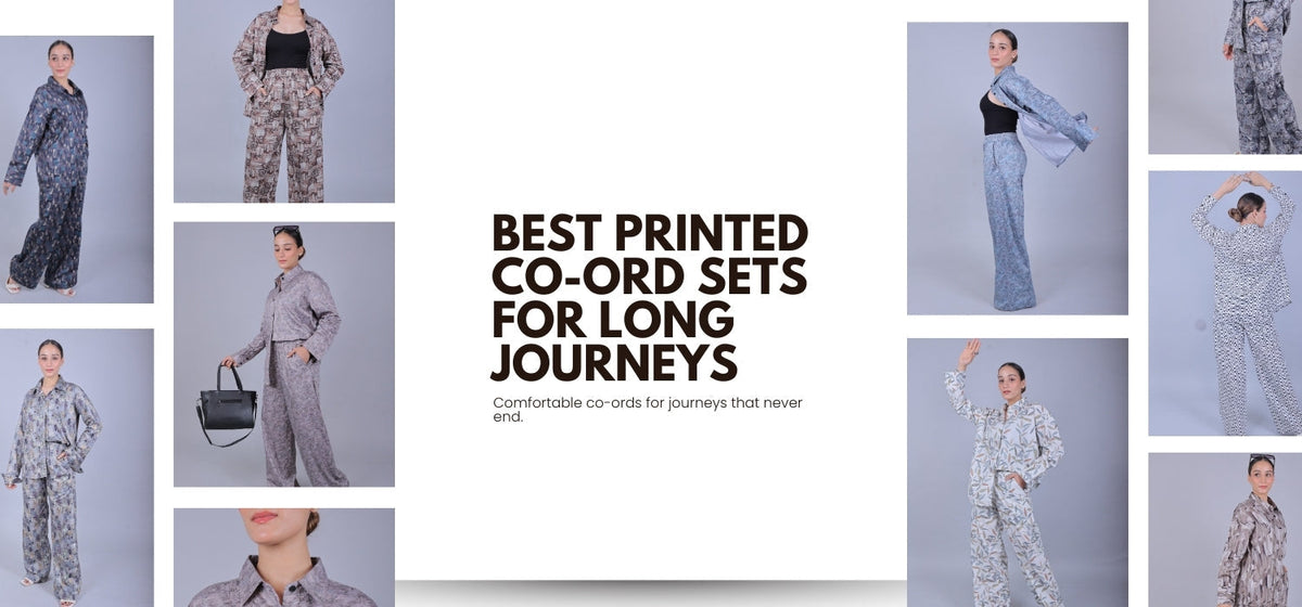 Best Printed Co-Ord Sets for Long Journeys
