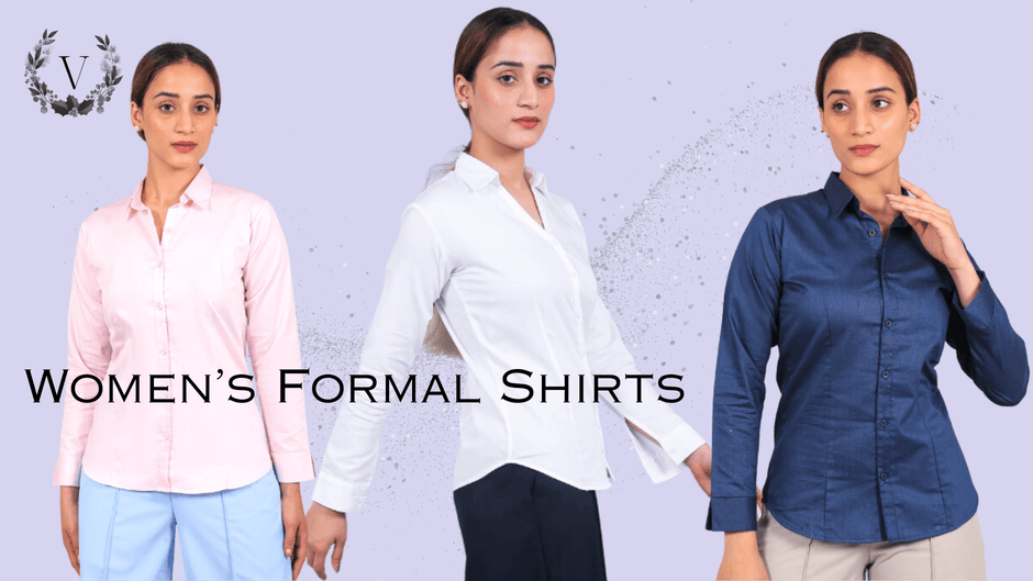 Elegant Women's Formal Shirts: An Essential Guide - Veshbhoshaa
