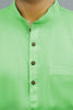 Casual Men's Pattor green collor kurta pajama set