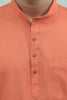 Casual Men's orange collor kurta pajama set