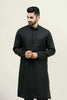 BLUESAANCHI MEN'S CASUAL BLACK KURTA SET