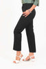 BLUEBIRD WOMEN'S BLACK LYCRA FORMAL TROUSERS