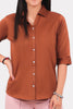 BLUEBIRD WOMEN'S COFFEE FORMAL SHIRT