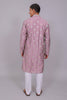 Bluesaanchi Handcrafted Cotton Kurta Pajama Set for Men – Purple