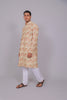 Bluesaanchi Men's Chikankari Threadwork & Sequin Kurta Set –Dusty Rose