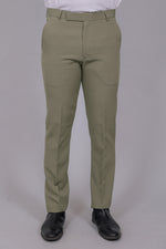 Bluebird Men's Regular Fit Nickel Grey Lycra Trouser