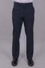 Bluebird Men's Regular Fit Navy Blue Lycra Trouser