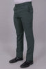 Bluebird Men's Regular Fit Charcoal Grey Lycra Trouser