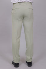 Bluebird Men's Regular Fit Ash Grey Lycra Trouser