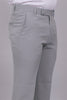 Bluebird Men's Regular Fit Slate Grey Lycra Trouser