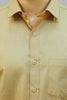 BLUEBIRD MEN'S BROWN FORMAL SHIRT