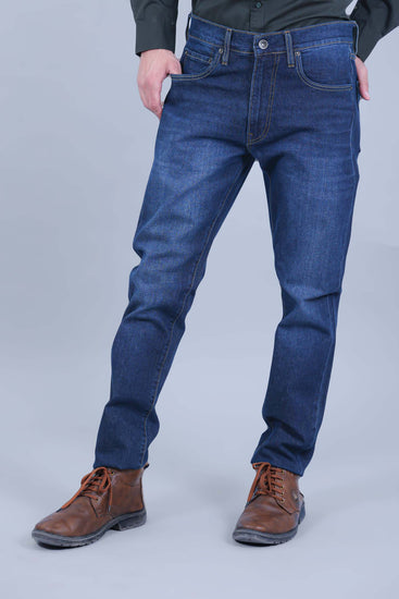 BLUEBIRD MEN'S DARK BLUE DENIM