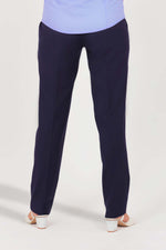BLUEBIRD WOMEN'S  NAVY BLUE LYCRA TROUSERS