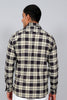 Bluebird Men’s CREAM GREEN Checked Shirt