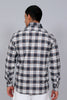 Bluebird Men’s WHITE GREEN PINK Checked Shirt