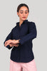 BLUEBIRD WOMEN'S NAVY BLUE SHIRT