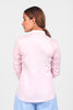 BLUEBIRD WOMEN'S BABY PINK SATIN SHIRT