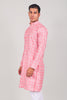 "Bluesaanchi: Elegantly Casual Pink Kurta set"