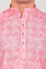 "Bluesaanchi: Elegantly Casual Pink Kurta set"