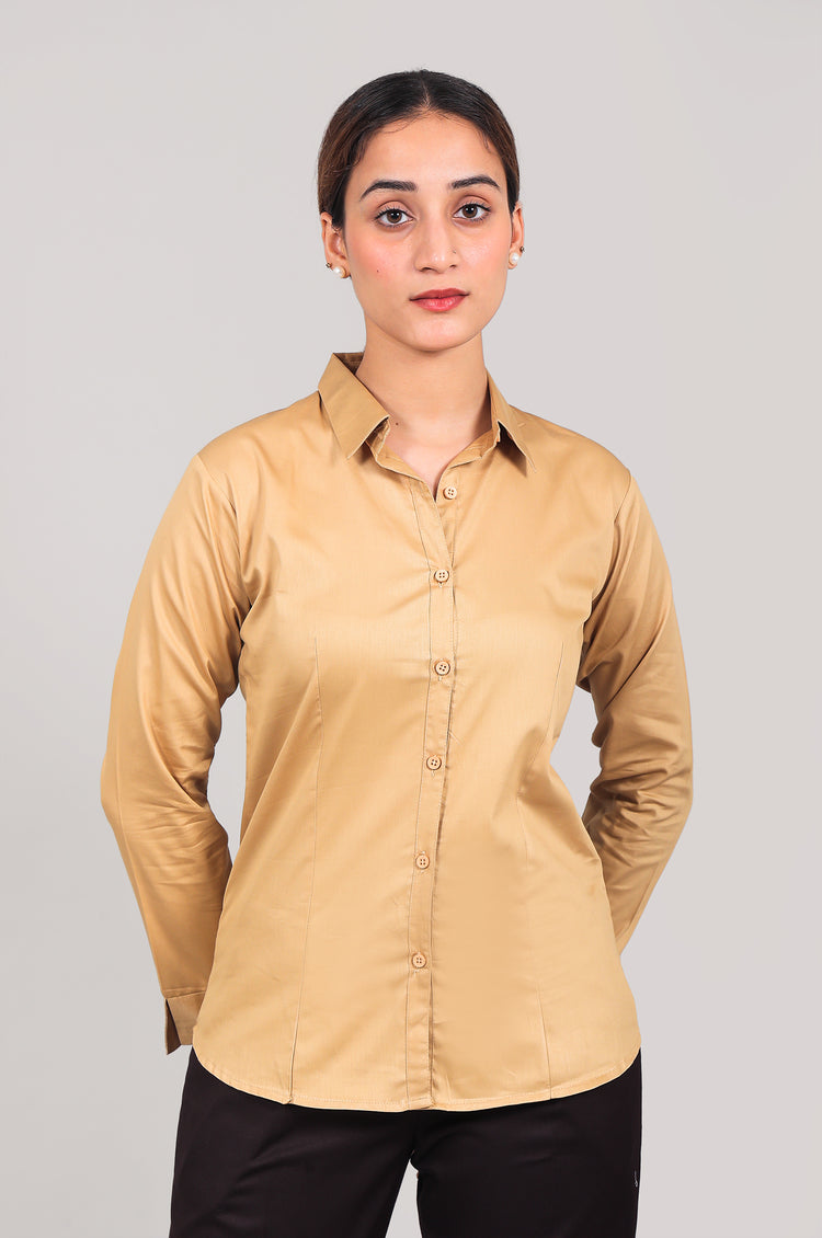 BLUEBIRD WOMEN'S KHAKI SHIRT 