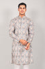 Bluesaanchi Elegantly Casual Cream Textured Kurta set