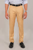 BLUEBIRD MEN'S BEIGE FORMAL TROUSER