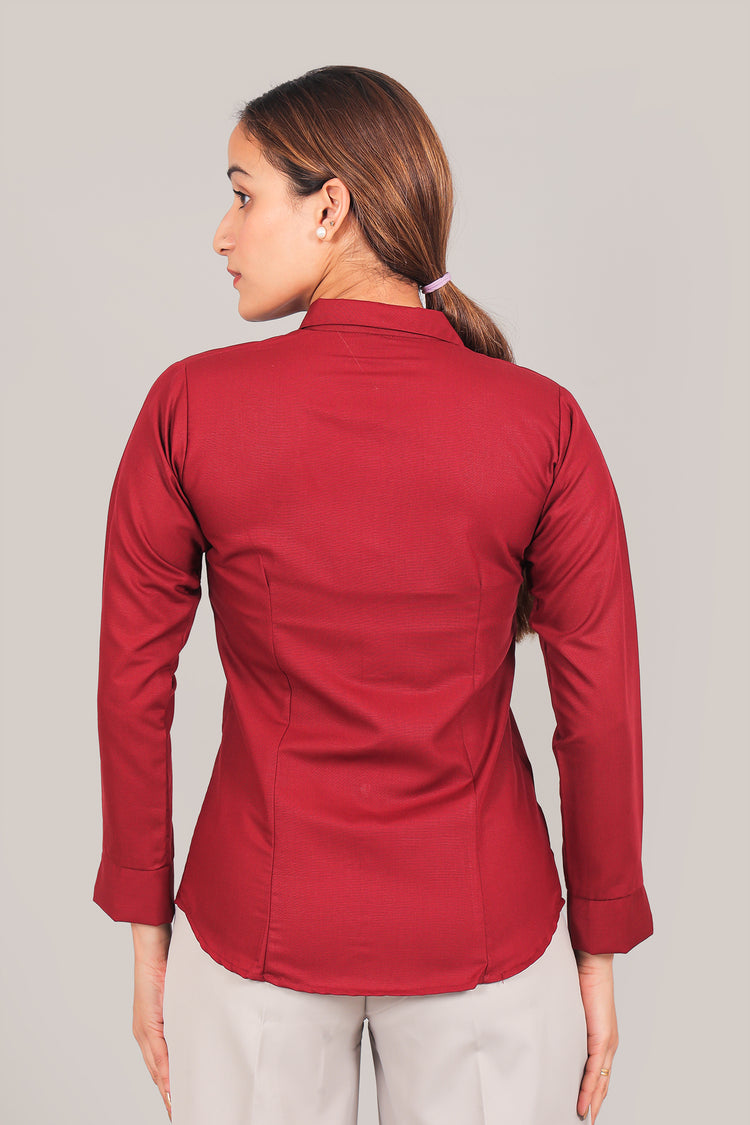 BLUEBIRD WOMEN'S RED SHIRT