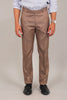 BLUEBIRD MEN'S DARK TAN FORMAL TROUSER